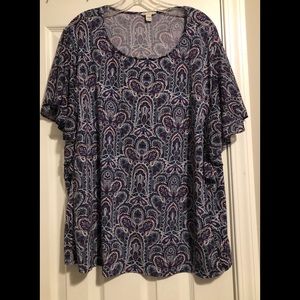 Cato Flutter Sleeve Top